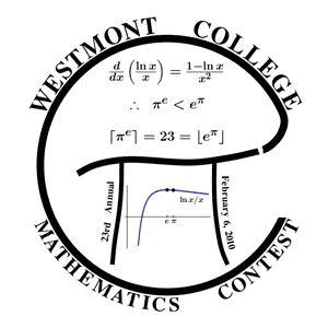 2010 Math Contest T-shirt