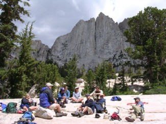 Group at Hawk Beak Park