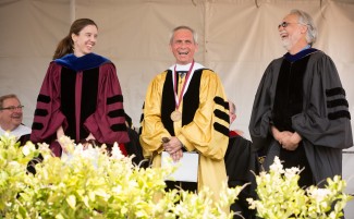 Faculty Award Winners: Kristi Lazar Cantrell, Richard Pointer and John Blondell