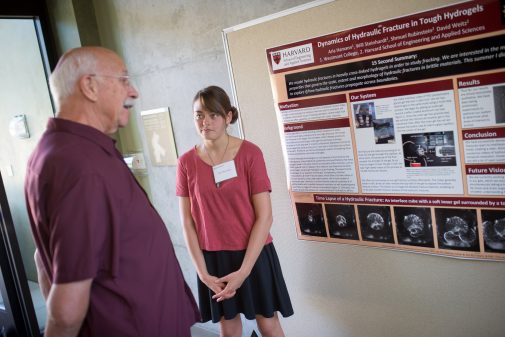 Aria Hamann explains her research