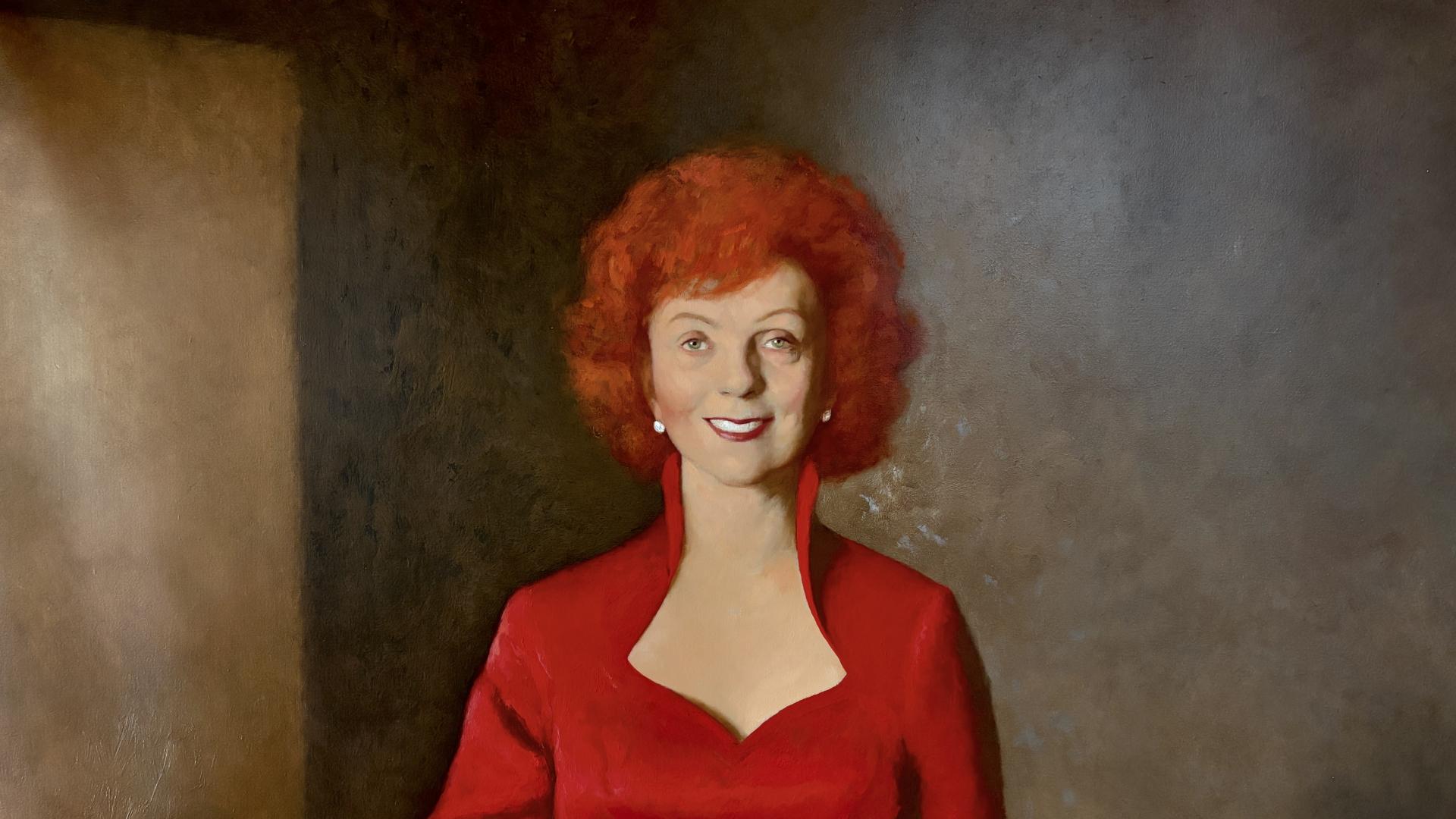 Lady Leslie Ridley-Tree portrait by Bo Bartlett