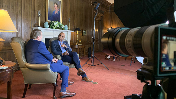 President Gayle D. Beebe engages in a Compelling Conversation with Goodie Goodloe